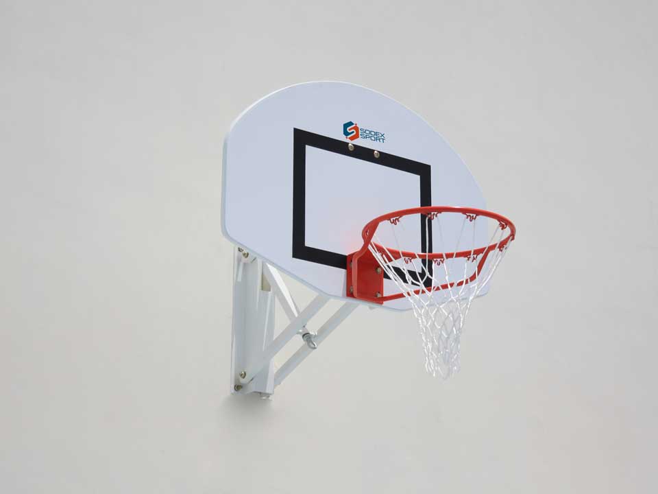 Verre trempé Backboard de basket-ball support mural de montage en